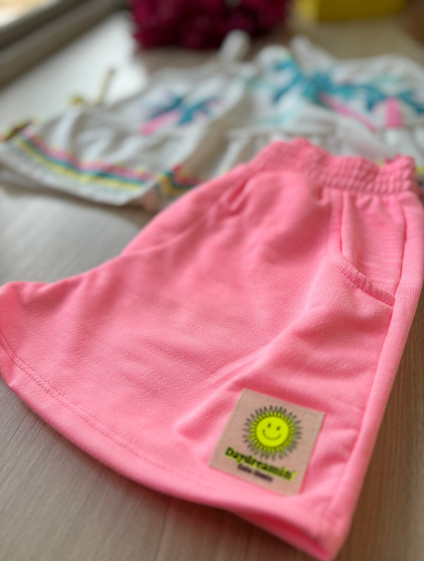 Conjunto Infantojuvenil Feminino “Cores Tropicais”