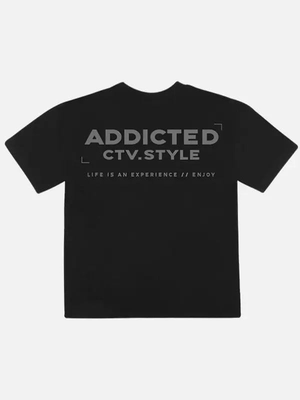 Conjunto Menino Camiseta Addicted E Bermuda