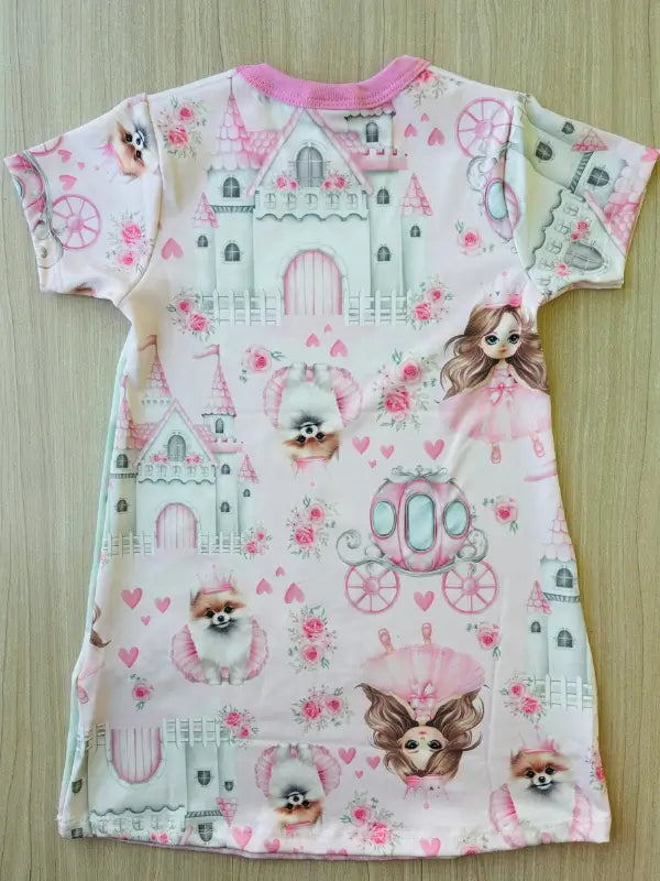 Vestido Infantil Temático "Princess Life" - Delicado e Encantador